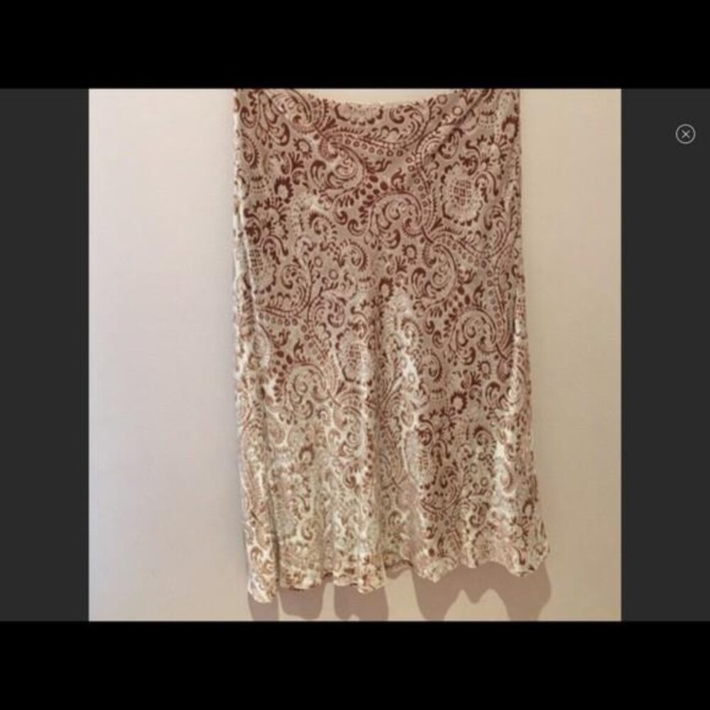 Lafayette 148 velvet designer skirt